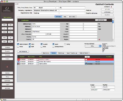 contact management database